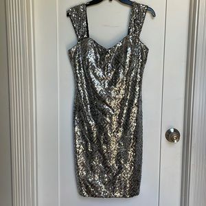 Calvin Klein sequence dress